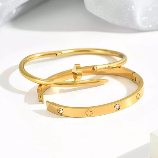 Set pulseras de lujo + Caja de regalo